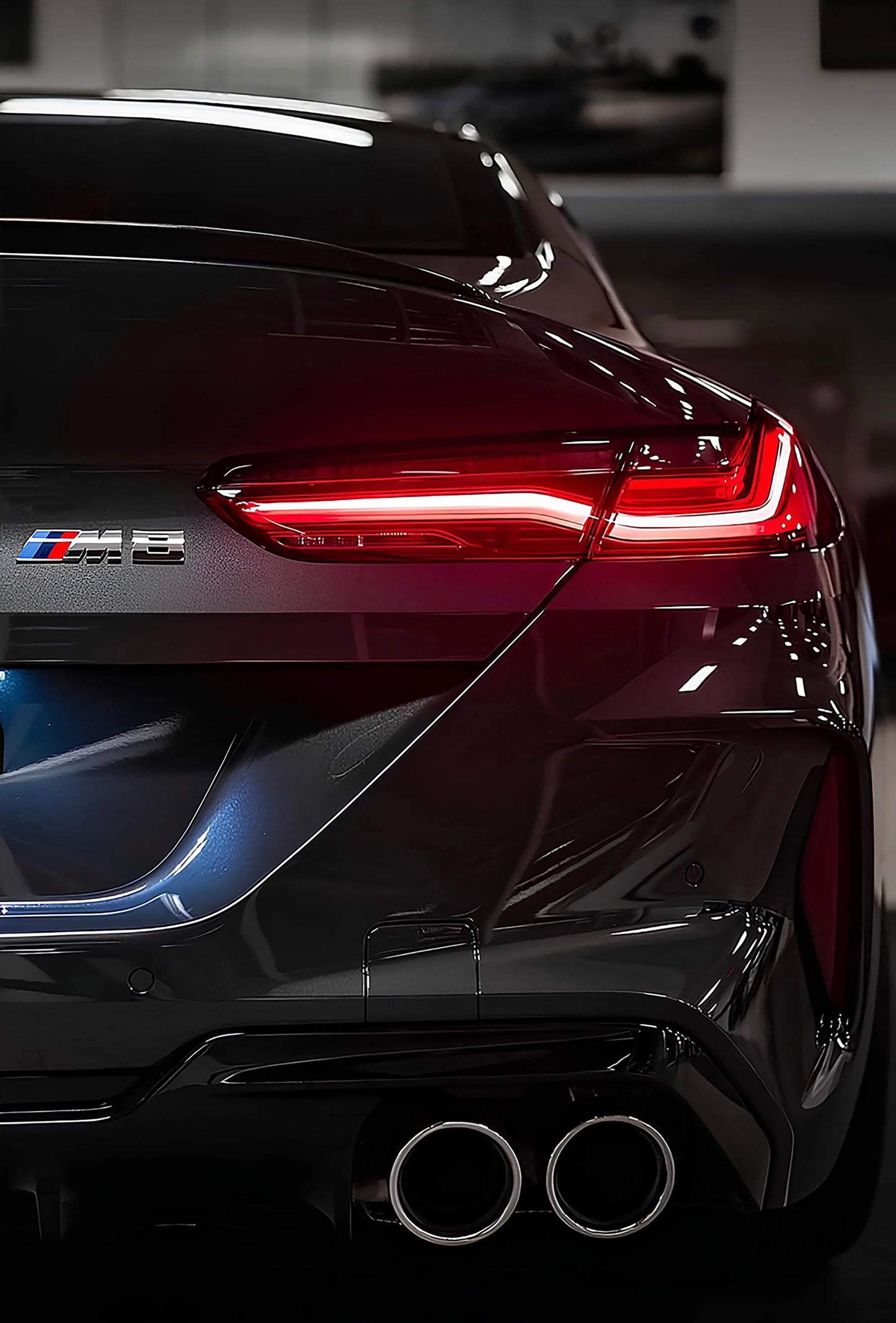 Bmw wooden poster