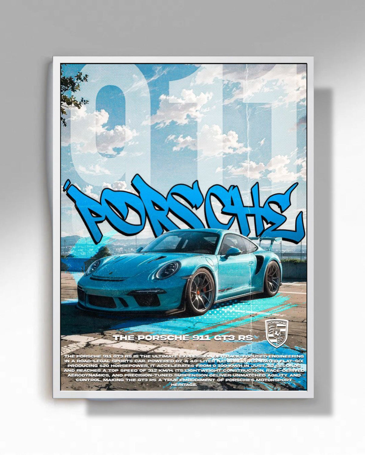 Poster porche 911