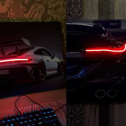 2 Posters bmw and porche gt3 bundle