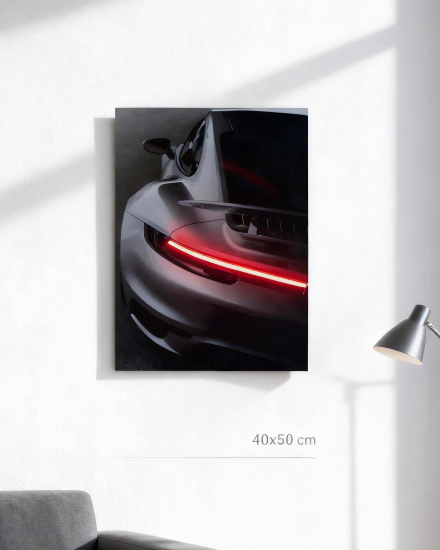 Wooden porche poster