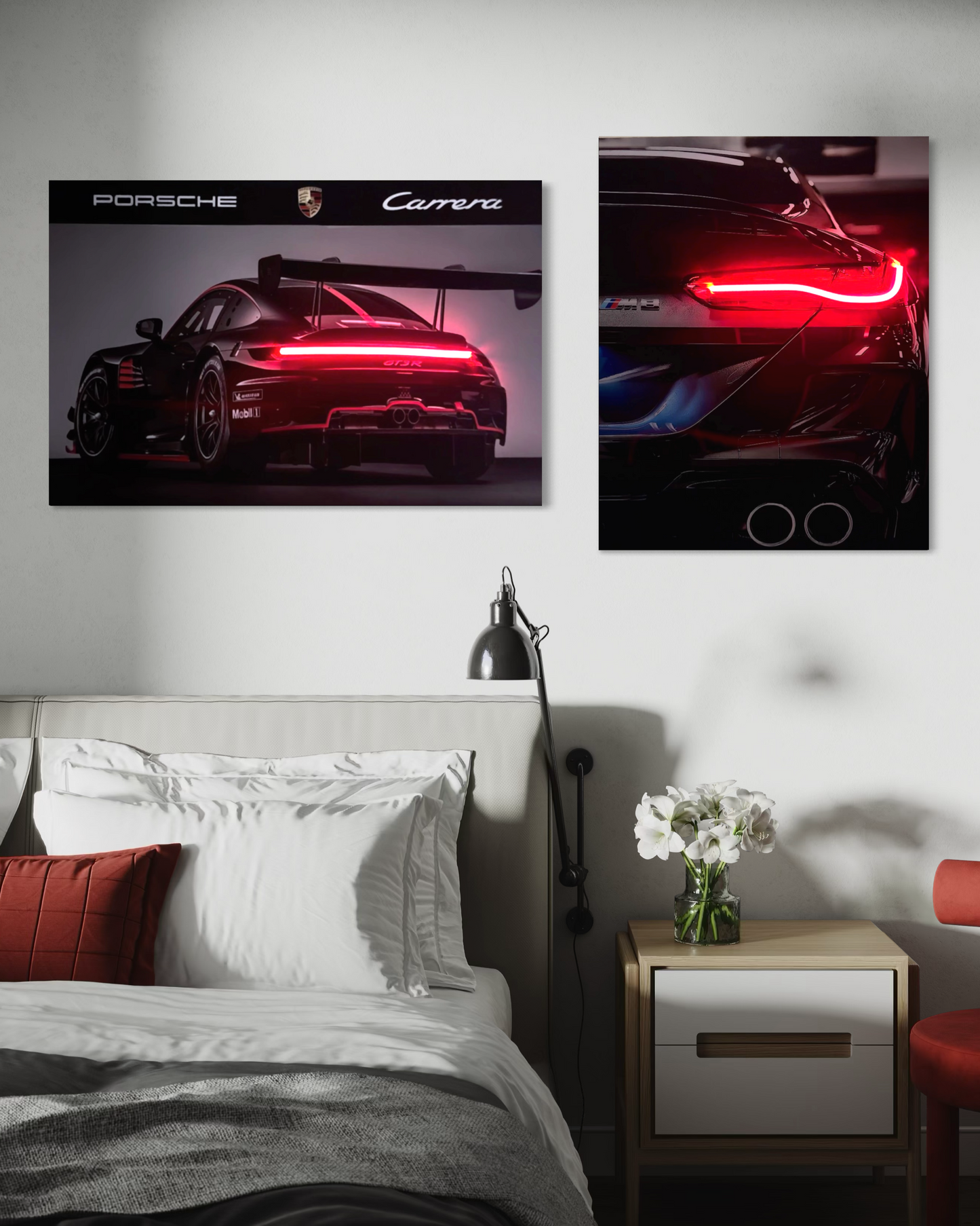 2 POSTERS for car lovers bundle XL size