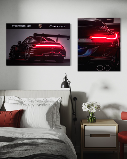 2 POSTERS for car lovers bundle XL size
