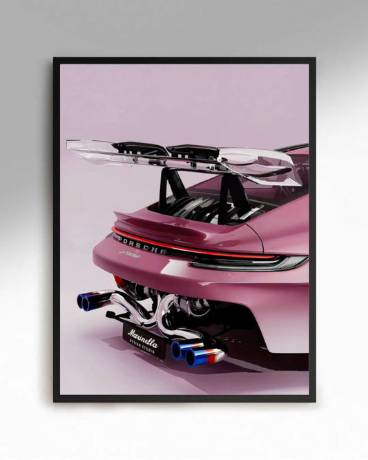 Porche 911 poster
