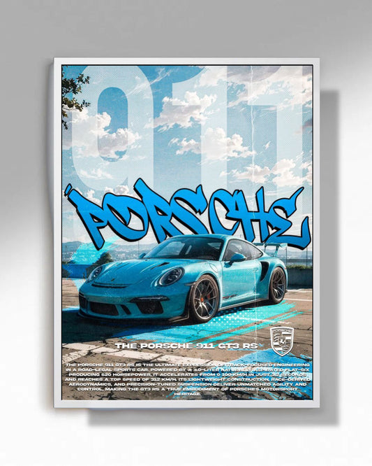 Poster porche 911